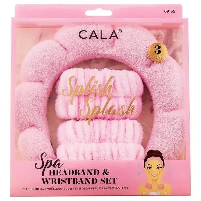 Spa Bubble Puffy Headband & Wristband Set