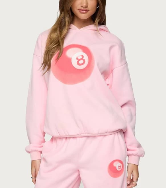 Lucky 8 Oversized Hoodie