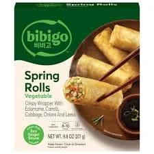 Bibigo Frozen Crispy Vegetable Mini Spring Rolls
