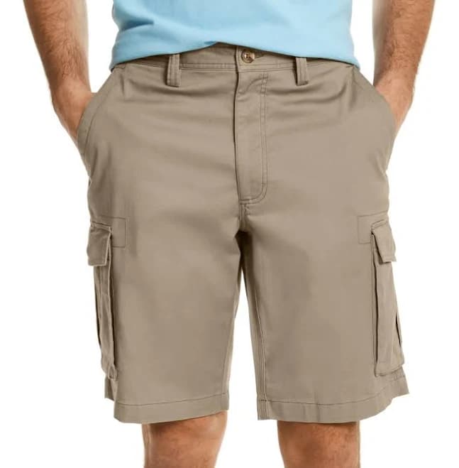 Club Room Men's Classic Fit Stretch Cargo Shorts