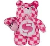 Sprayground Girls Fur Check Money Bear Backpack