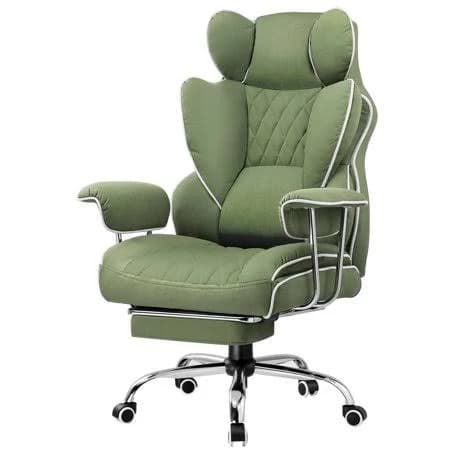 Gtracing Ergonomic Executive Cozy Fabric Gaming Office Chair with Footrest