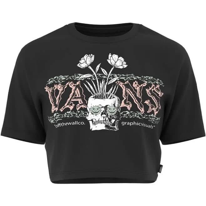 Vans Women's Growing Ideas Crew Crop T-Shirt