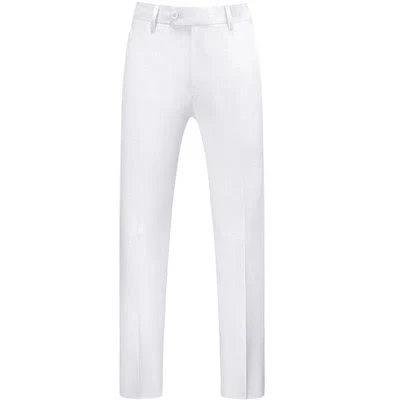 Lars Amadeus Men's Regular Fit Flat Front Chino Pants