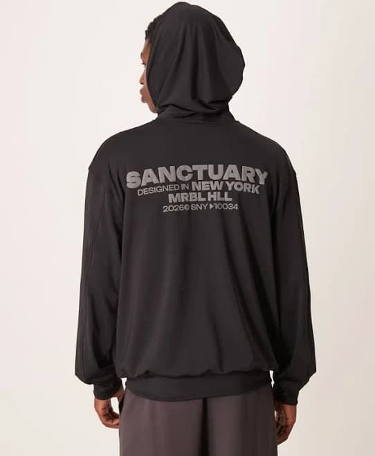 ASOS Oversized Scuba-Style Hoodie