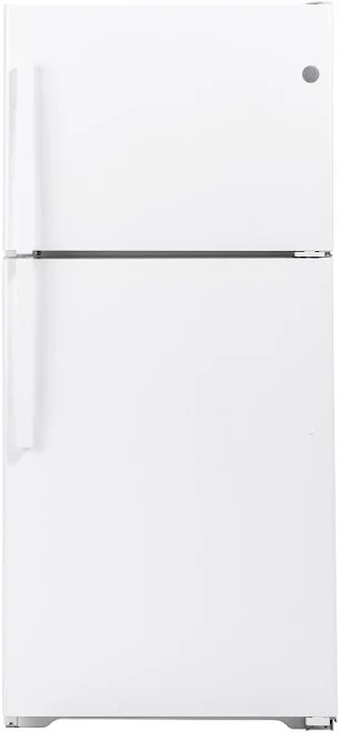 GE Top Freezer Refrigerator GTS19KGNRWW