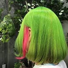 VR Neon Color Semi-Permanant Hair Color Vegan & Cruelty-Free Lizard Green | eBay