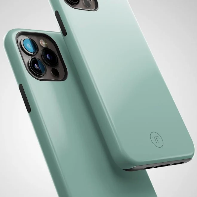 Teal iPhone Case: Shock Absorbent, Full Screen Protection