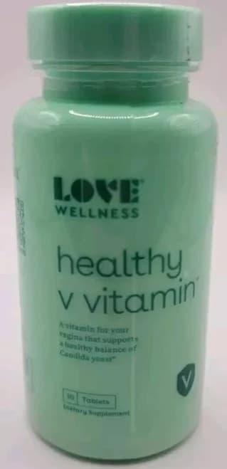 Love Wellness Healthy V Vitamin Tablets - 30 Count - Ex: 04/2025