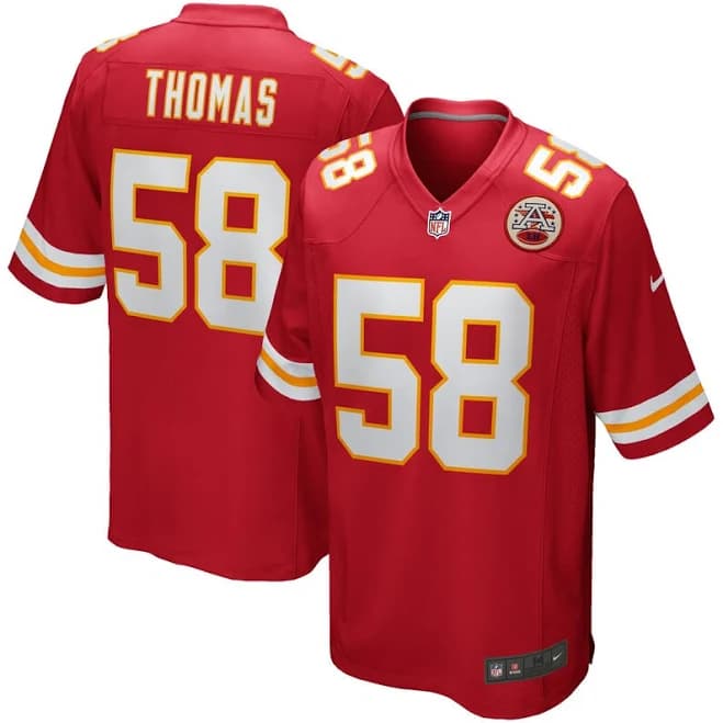 Nike Men's Derrick Thomas Kansas City Chiefs Retired Player Jersey