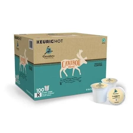 Green Mountain Caribou Blend Medium Roast Coffee K Cups