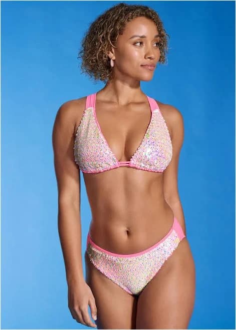 VENUS Getaway Glitz Bikini Top