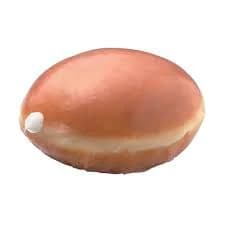 Glazed with Kreme Filling Doughnut