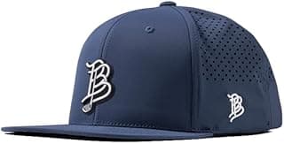 BB Golf Cutout PVC Flat Performance, Lightweight, Comfortable Golf Hat