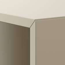 EKET wall-mounted shelving unit, beige, 35x35x35 cm - IKEA