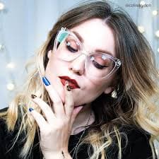 Shelby Cateye Clear Glasses | Zeelool Glasses