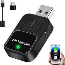 Wireless CarPlay Adapter for iPhone, Mini Carplay Adapter for Apple,Small Seamless Connection for Convert Wired to Wireless,No Latency : Amazon.sg: Electronics