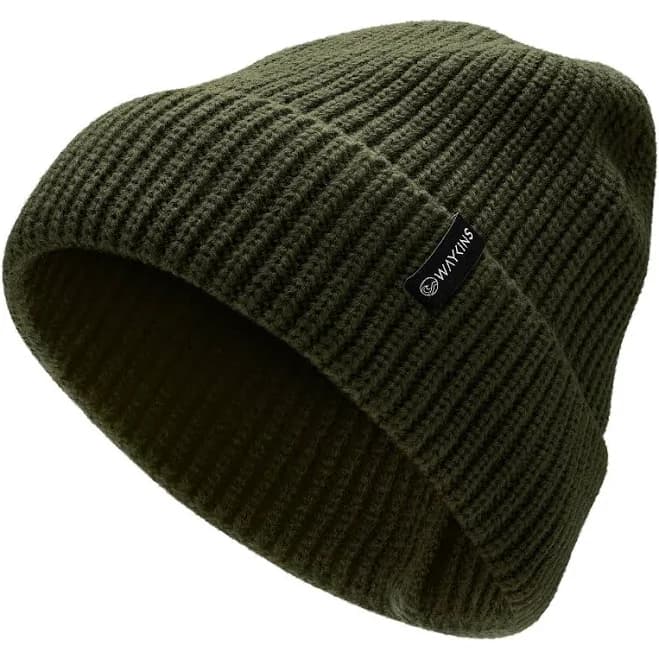 Baltic Men's Rib Knitted Acrylic Beanie