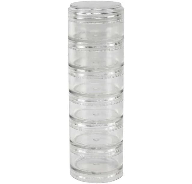 Esslinger Plastic Stackable Round Containers