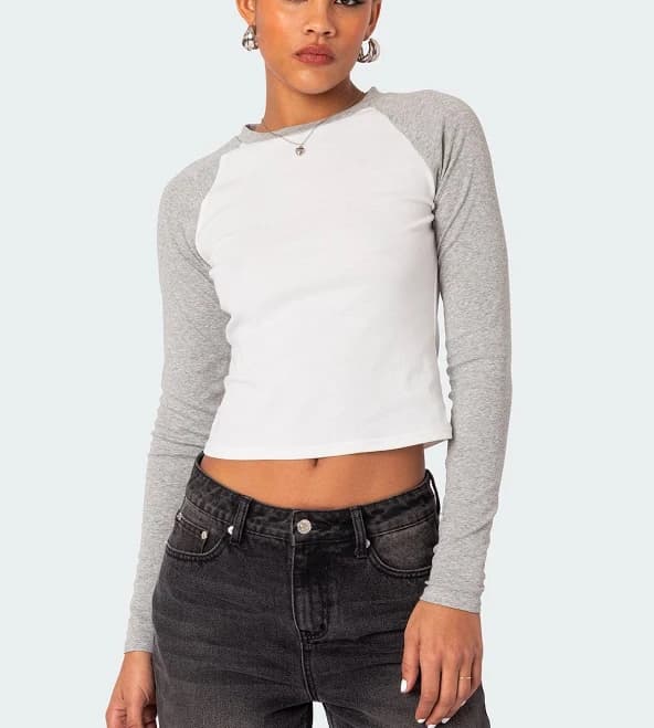 Edikted Women's Raya Long Sleeve T-Shirt