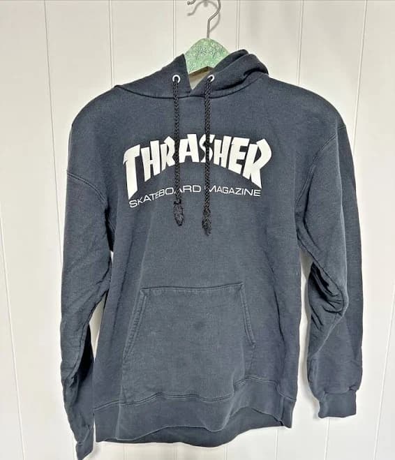 Thrasher Men's Magazine Logo Skate Mag Hooded Sweatshirt
