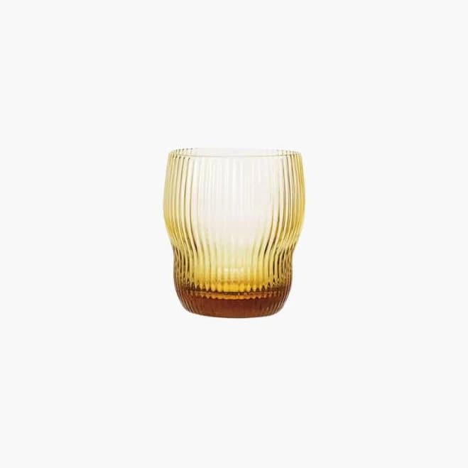 Fluted Drinking Glass