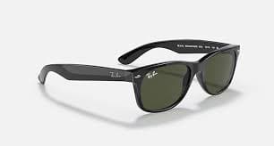 NEW WAYFARER CLASSIC Sunglasses in Black and G-15 Green - RB2132 | Ray-Ban® US
