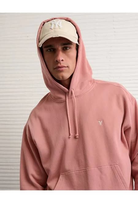 American Eagle Lightweight Fleece Hoodie for Men