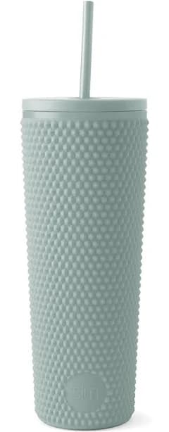 Simple Modern Textured Tumbler Sage