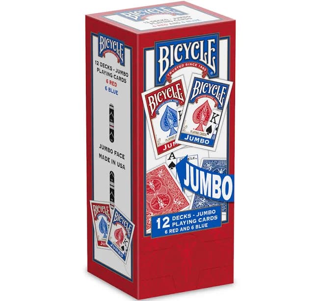 Bicycle Jumbo Index Playing Cards
