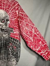 Vintage 90s morbid rags aop crewneck