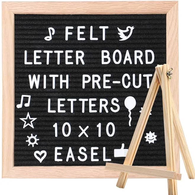 Big Role Felt Letter Board