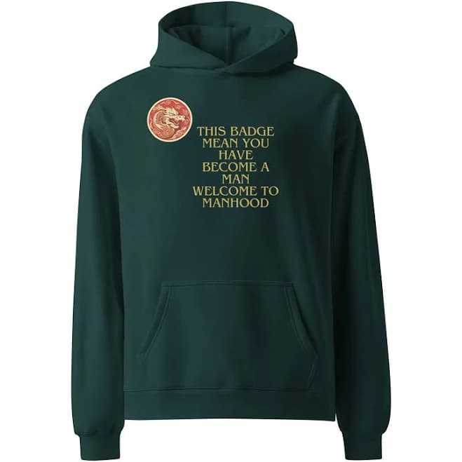 Oversized Black Hoodie With Yellow Graphic | Casual Streetwear
