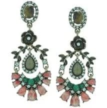 Olivia Welles Gala Ready Chandelier Earrings
