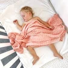 Bamboo & Cotton Swaddle - Stripes Grey