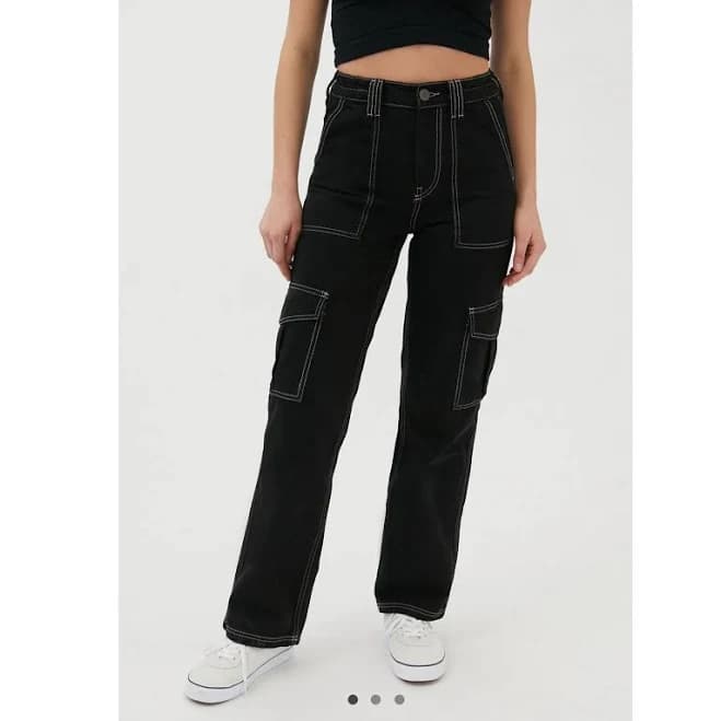 BDG Contrast Stitch Skate Jeans