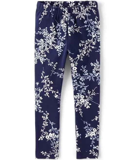 Gymboree Girls Floral Leggings