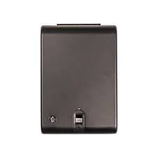 Tracker Safe 10.75 in. L Biometric Lock Small Pistol Safe SPS-03B - The Home Depot