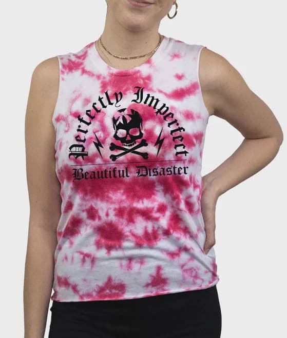 Beautiful Disaster Tie Dye Tank