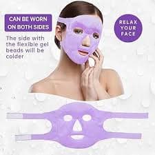 Amazon.com: ZNÖCUETÖD Face Ice Mask Facial Ice Packs Gel Hot Cold Compress for Post Oral, Dental, Nose,Facelift Plastic Cosmetic & Laser Surgery Recovery Puffiness Swelling Dark Circles & Headaches Gift for Women :