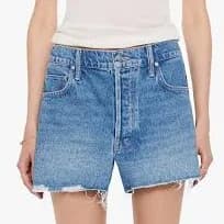 Mother Denim The Main Course Short Fray