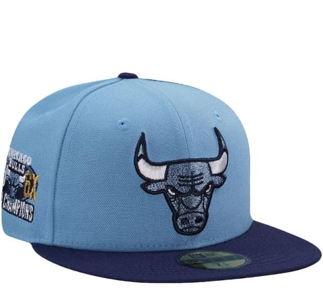 New Era Chicago Bulls 6X NBA Champion 59FIFTY Fitted Hat