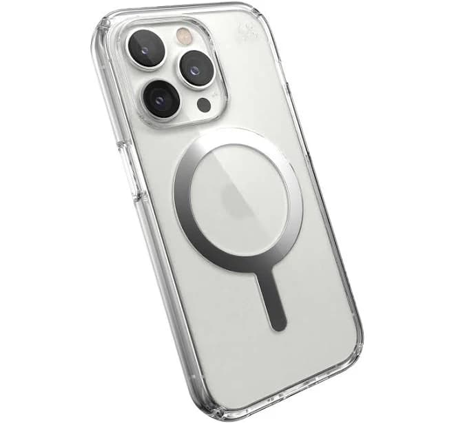 Speck Presidio Perfect-Clear MagSafe Case for iPhone 14 Pro