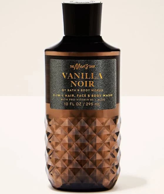 Bath & Body Works Vanilla Noir 3-in-1 Hair, Face & Body Wash