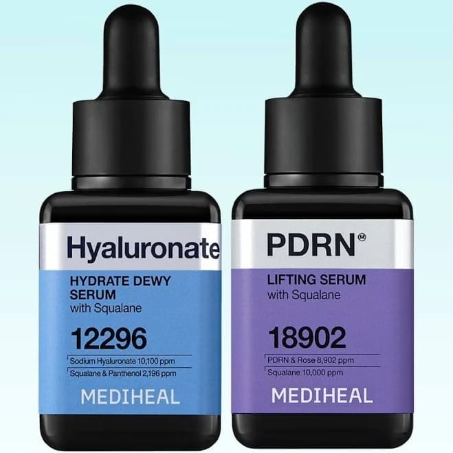 Mediheal Hyaluronate Hydrate Dewy Serum 40ml+pdrn Lifting Serum 40ml