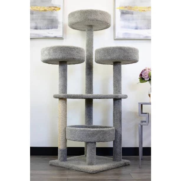 Homestock 55" Multi-Level Cat Tower