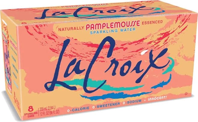 LaCroix Sparkling Water, PampleMousse, 12 oz, 8 ct