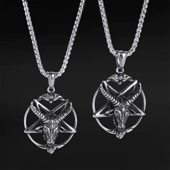 Silver Pentagram Necklace