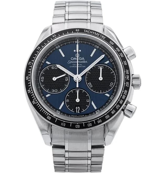 Omega Men's Speedmaster Racing Chronograph Dial Steel Watch