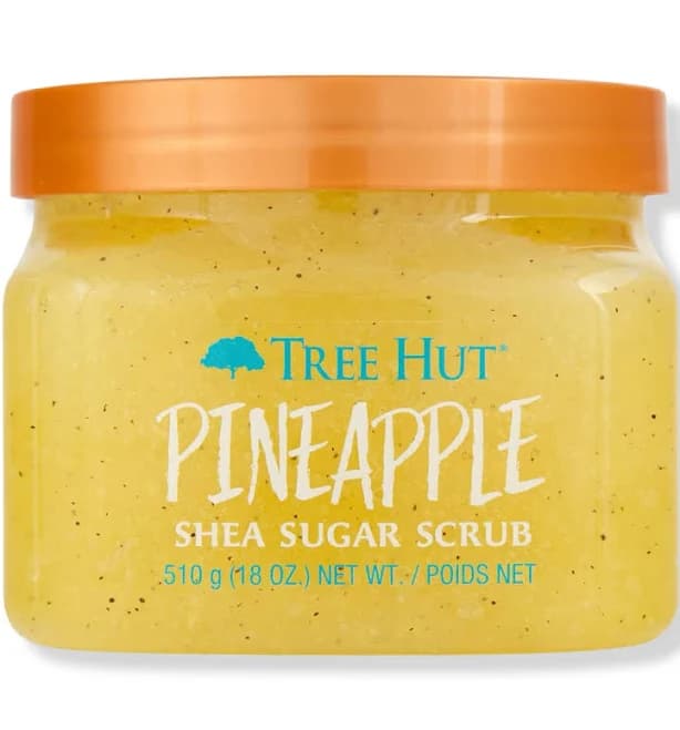 Tree Hut Bath & Body | Nwt - Tree Hut Limited Edition Pineapple Shea Sugar Scrub Full Size | Color: Orange/Yellow | Size: Os | Withlovesophia's Closet
